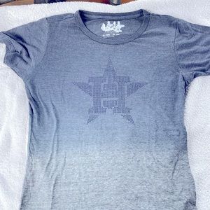 Houston Astros studded T-shirt.